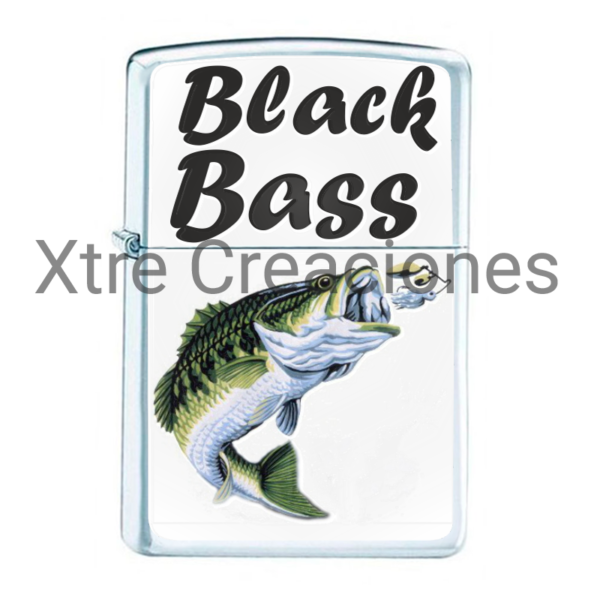 Zippo black bass Xtre Creaciones